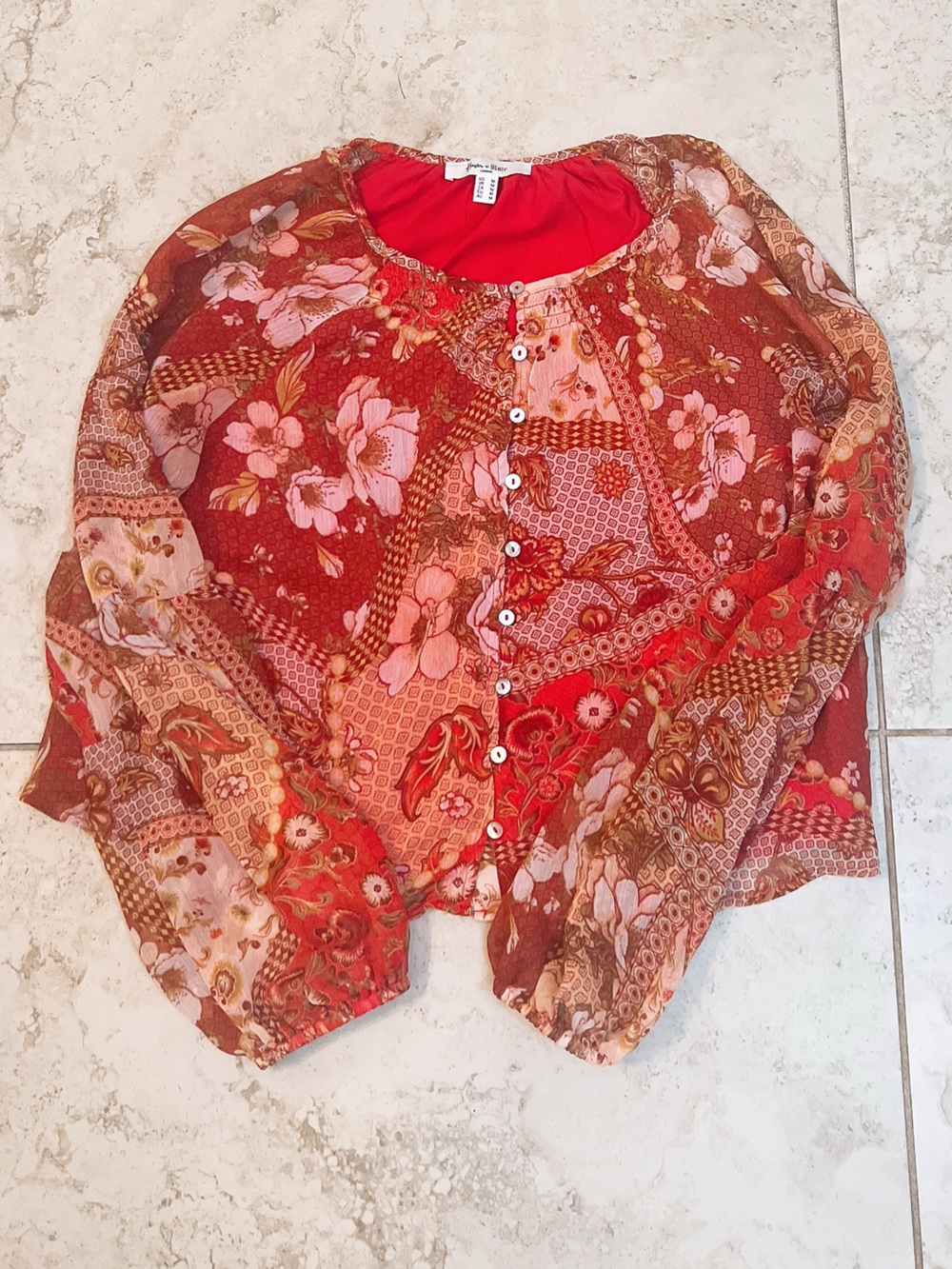 Free- bohemian blouse